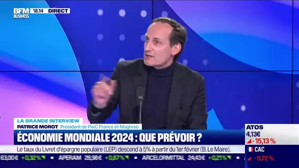 Patrice Morot (PwC) : Économie mondiale 2024, que prévoir ?