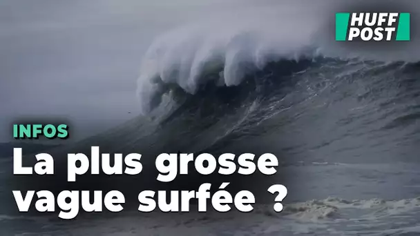 Les images impressionnantes de ce surfeur sur la possible plus grosse vague jamais surfée