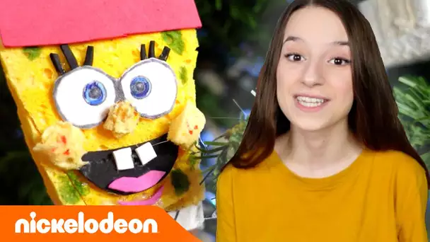 Bob L’éponge dans ton sapin | Essaie-le à la maison | Nickelodeon France