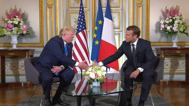 Selon Donald Trump, 'La France et les États-Unis ont une relation exceptionnelle.'