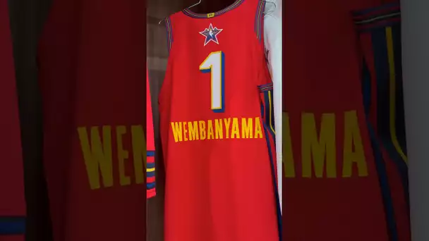 Wemby’s FIRST EVER All-Star threads 😮‍💨