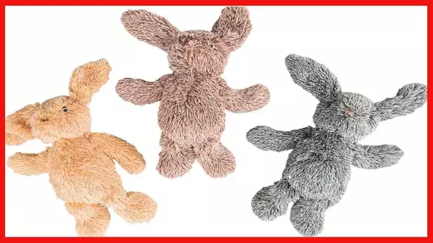 Ethical Pets 13" Assorted Cuddle Bunnies Plush Dog Toy (54130) (Pack of 1)