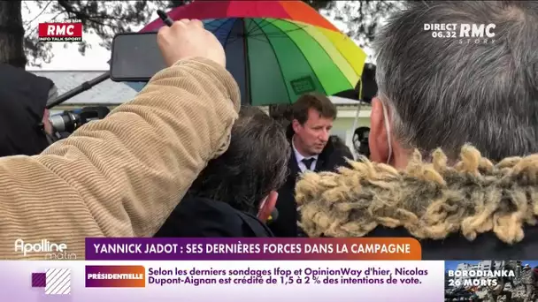 Présidentielle : Yannick Jadot jette ses dernières forces dans la campagne