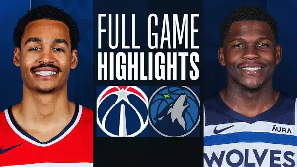 WIZARDS at TIMBERWOLVES | FULL GAME HIGHLIGHTS | April 9, 2024