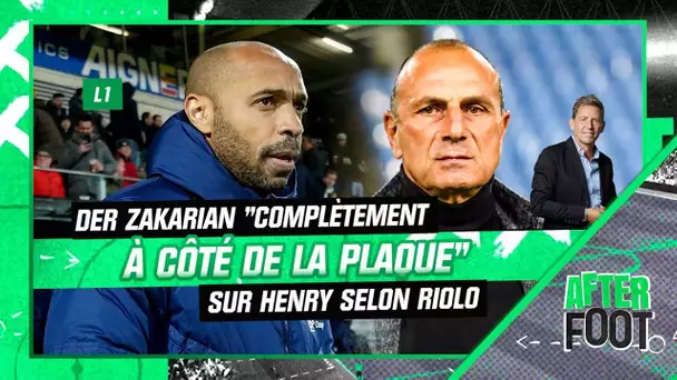 Ligue 1 : Der Zakarian "complètement à côté de la plaque" sur Henry, selon Riolo