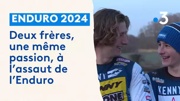 Enduropale 2024. Deux frères, une même passion : "la moto, c'est 90% de notre temps"