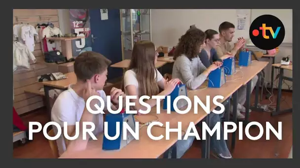Des lycéens se préparent pour "Question pour un champion"