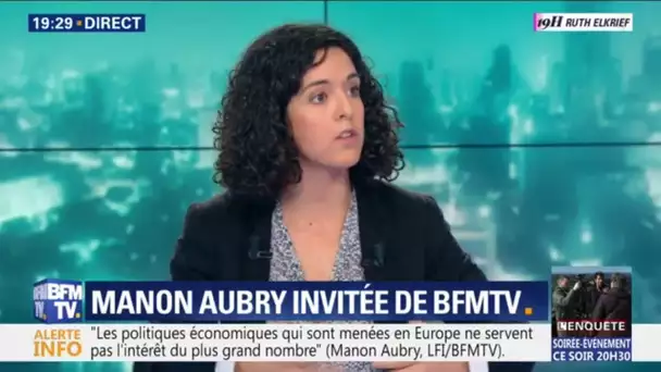'Les européennes, ce n&#039;est pas le 2e tour de la présidentielle', estime Manon Aubry