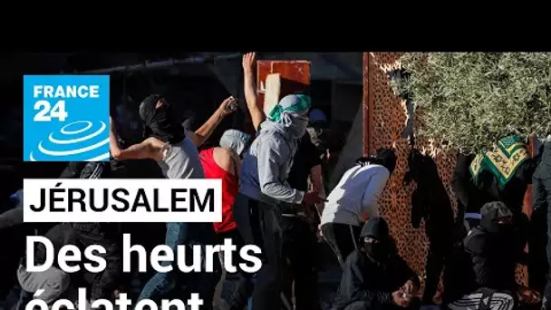 Esplanade des Mosquées : des heurts éclatent entre Palestiniens et policiers israéliens • FRANCE 24