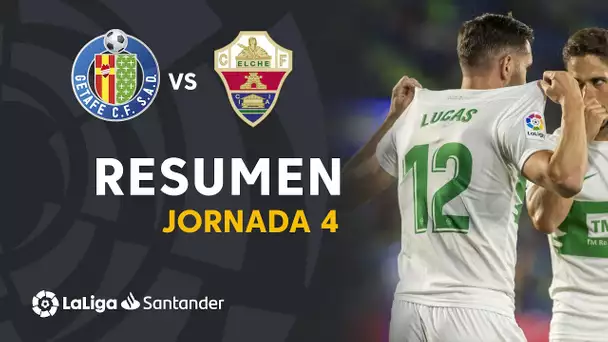 Resumen de Getafe CF vs Elche CF (0-1)