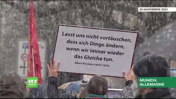 Munich : plusieurs opposants aux restrictions arrêtés à un rassemblement du mouvement Querdenken