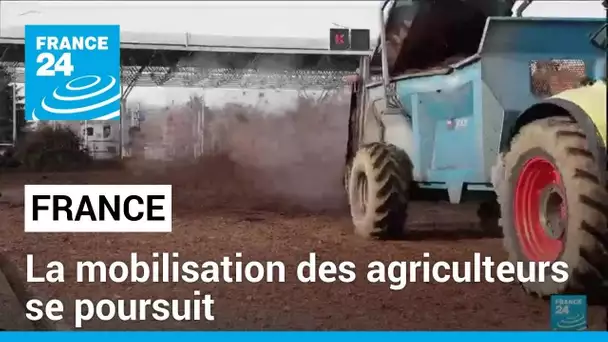 Malgré les annonces de Gabriel Attal, la mobilisation des agriculteurs se poursuit • FRANCE 24