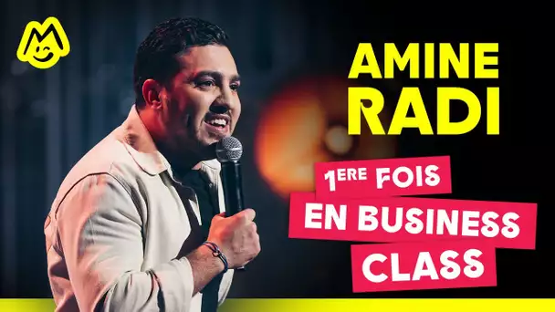 Amine Radi – 1ère fois en business class