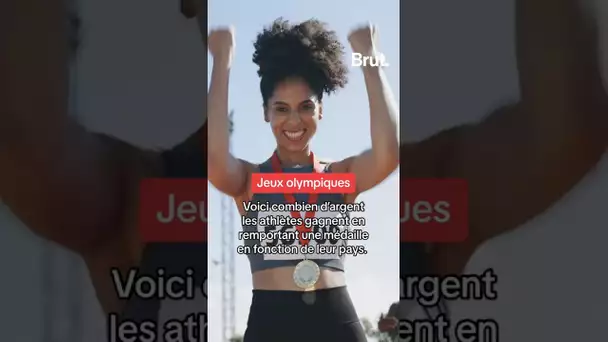Combien les athlètes médaillés aux JO gagnent par pays #paris2024