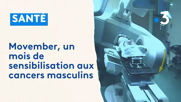 Opération Movember à l'Institut Bergonié de Bordeaux pour parler des cancers masculins