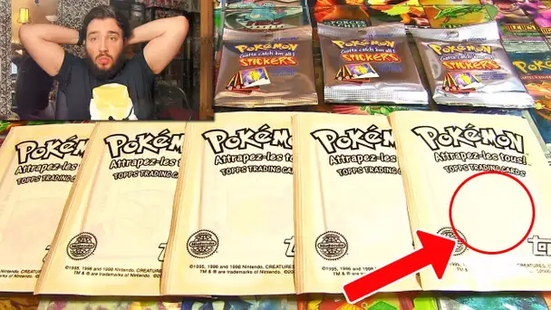 Ouverture de 10 Boosters Pokemon RARE des années 2000 !!