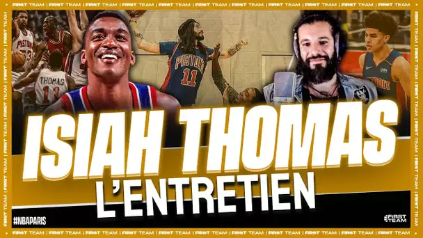 [ENTRETIEN] ISIAH THOMAS : La rivalité Bulls-Pistons, le retour de la NBA à Paris [avec Waxx]