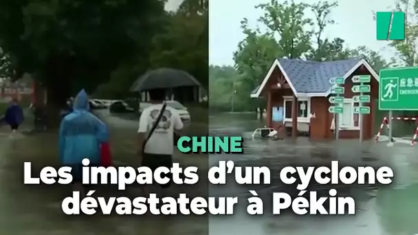 Deux morts à Pékin, touché par de fortes inondations suite au cyclone Doksuri