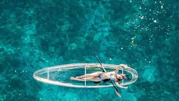 Crystal Explorer : faites du kayak en regardant sous l'eau !