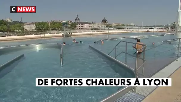 Canicule : le mercure atteint 40° à Lyon