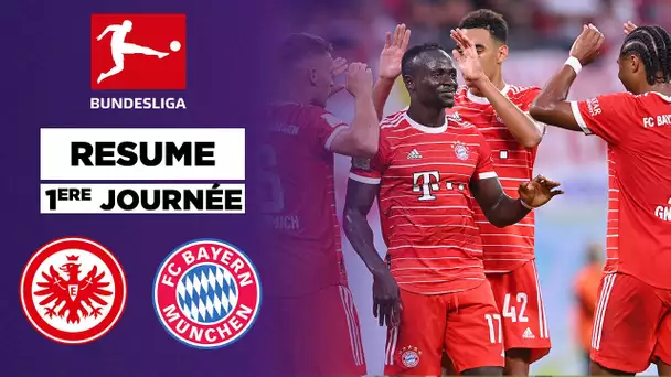 🇩🇪 Résumé - Bundesliga : Le Bayern et Mané explosent francfort d'entrée !