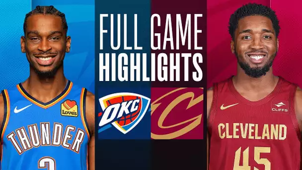 THUNDER at CAVALIERS | FULL GAME HIGHLIGHTS | October 27, 2023