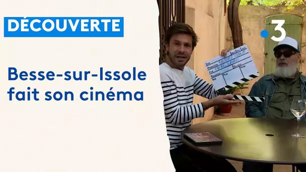 Visite à Besse-sur-Issole, dans le Var, où le cinéma se vit et se partage avec passion