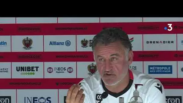 OGC Nice : les moments clés de la dernière conférence d'avant-match de la saison du coach Galtier