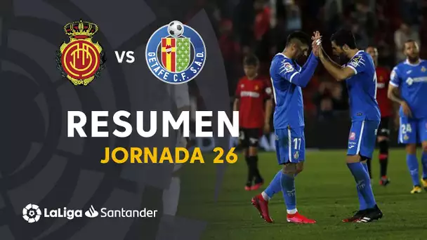 Resumen de RCD Mallorca vs Getafe CF (0-1)