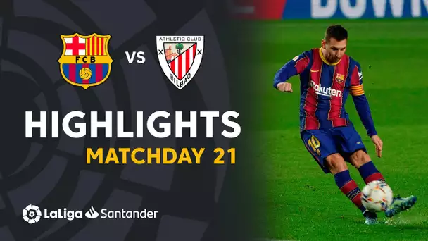 Highlights FC Barcelona vs Athletic Club (2-1)