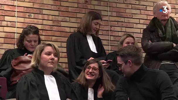 Réforme des retraites : rassemblement des avocats du barrreau de Dijon