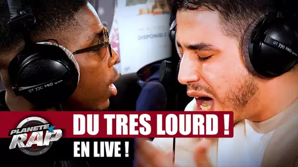 DU TRÈS TRÈS LOURD EN LIVE ! #PlanèteRap