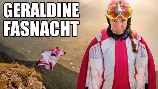 Géraldine Fasnacht :  la femme oiseau #RidingZone