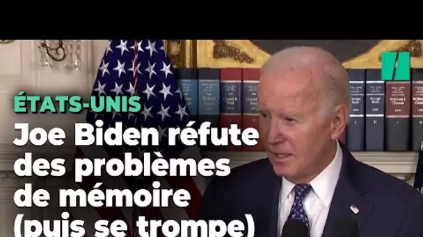 Joe Biden réfute tout problème de mémoire… avant une nouvelle confusion face à la presse