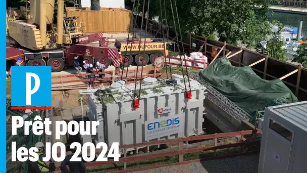 Paris : le nouveau transformateur électrique géant de l'Alma prêt pour les JO