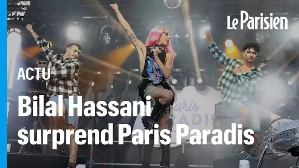 Bilal Hassani enflamme le festival Paris Paradis et enlace sa mère sur scène