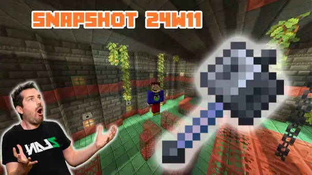 Une nouvelle arme pour les pro du PVP - MINECRAFT 1.21 -  Snapshot 24w11