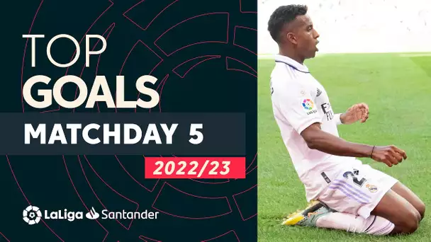 All Goals Matchday 5 LaLiga Santander 2022/2023