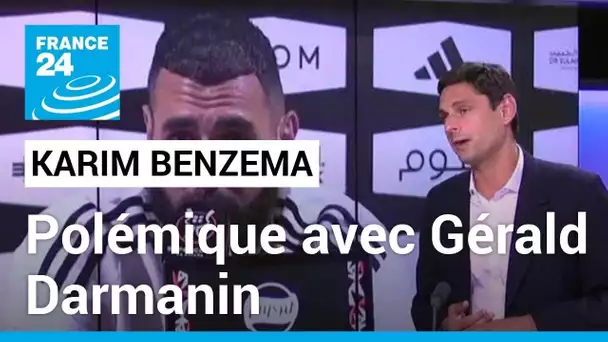 Polémique Benzema : Gérald Darmanin accuse le footballeur d'être en lien avec les frères musulmans