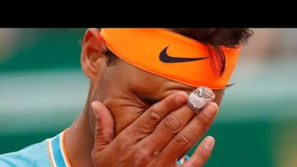 Rafael Nadal tombe de son rocher
