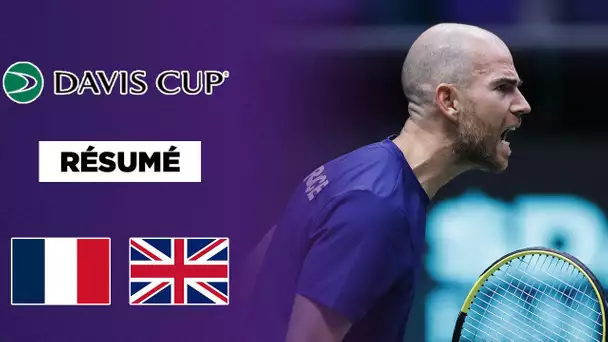 🎾 Résumé - Coupe Davis : Mannarino dominé par Evans, 1-0 pour la Grande-Bretagne