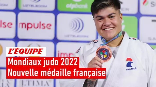Mondiaux judo 2022 : La Française Julia Tolofua remporte la médaille de bronze en +78kg