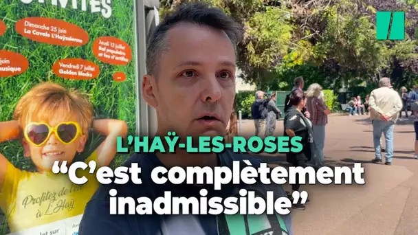 Des centaines d'habitants de L'Haÿ-les-Roses venus soutenir leur maire