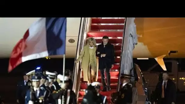 Emmanuel Macron en visite d'Etat à Washington