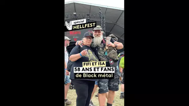 Hellfest 2023. Portrait de Fifi et Isa, 58 ans et fans de Black Metal depuis des lustres