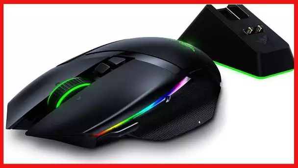 Razer Basilisk Ultimate Hyperspeed Wireless Gaming Mouse w/ Charging Dock: Fastest Gaming Mouse