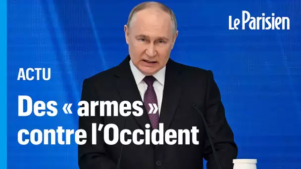 « Nous aussi avons des armes capables d'atteindre des cibles sur votre territoire », menace Poutine