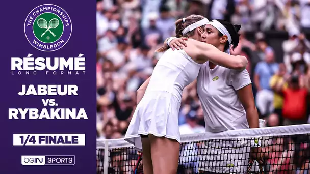 Résumé - Wimbledon : Ons Jabeur VS Elena Rybakina