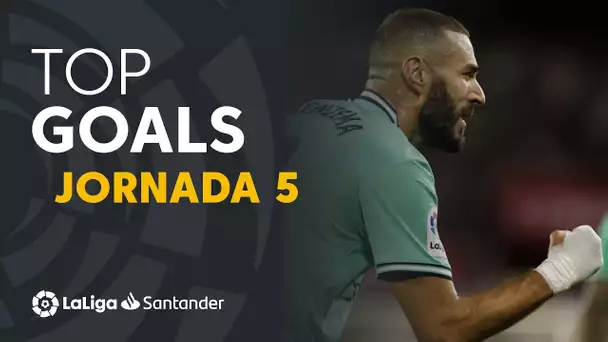 Todos los goles de la Jornada 5 de LaLiga Santander 2019/2020