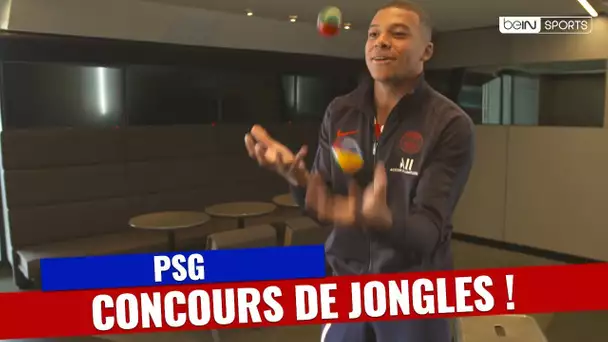PSG : Cavani, Mbappé, Di Maria... Les joueurs s'affrontent dans un concours de jongles !